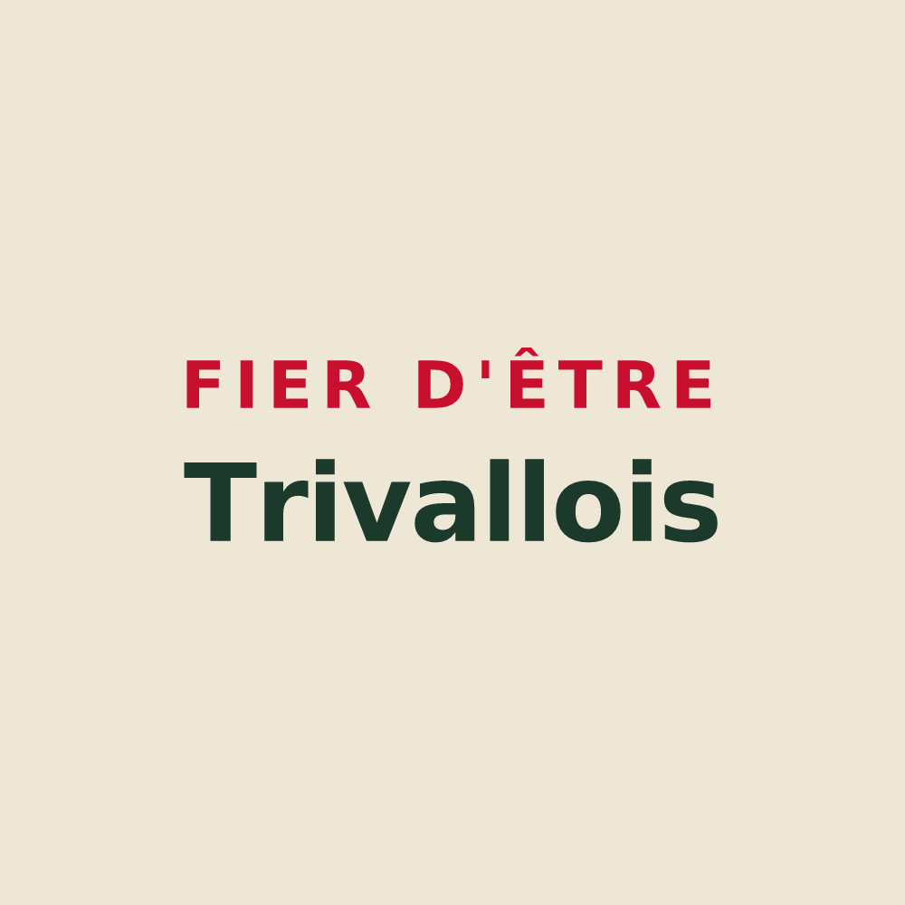 Tote bag « Fier d'être Trivallois » — design pour Mons