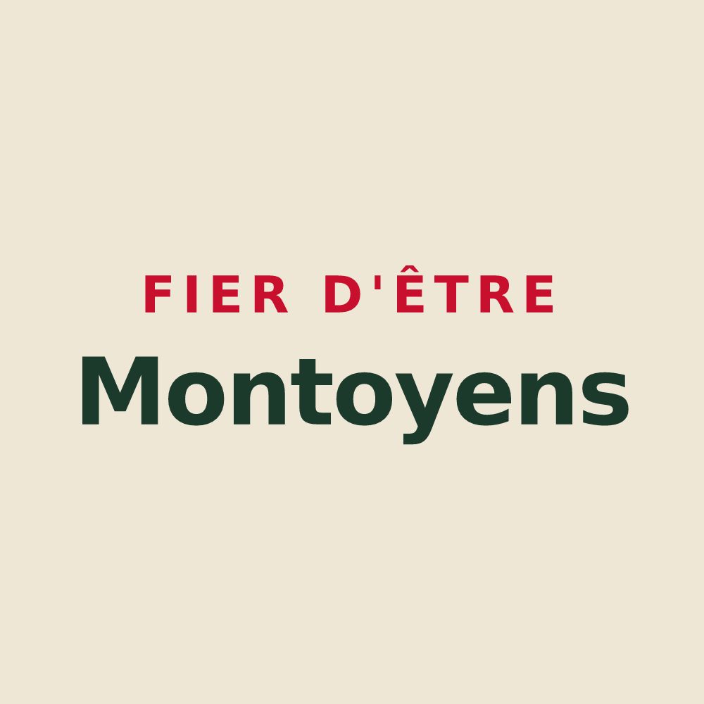 Tote bag « Fier d'être Montoyens » — design pour Mons-en-Montois