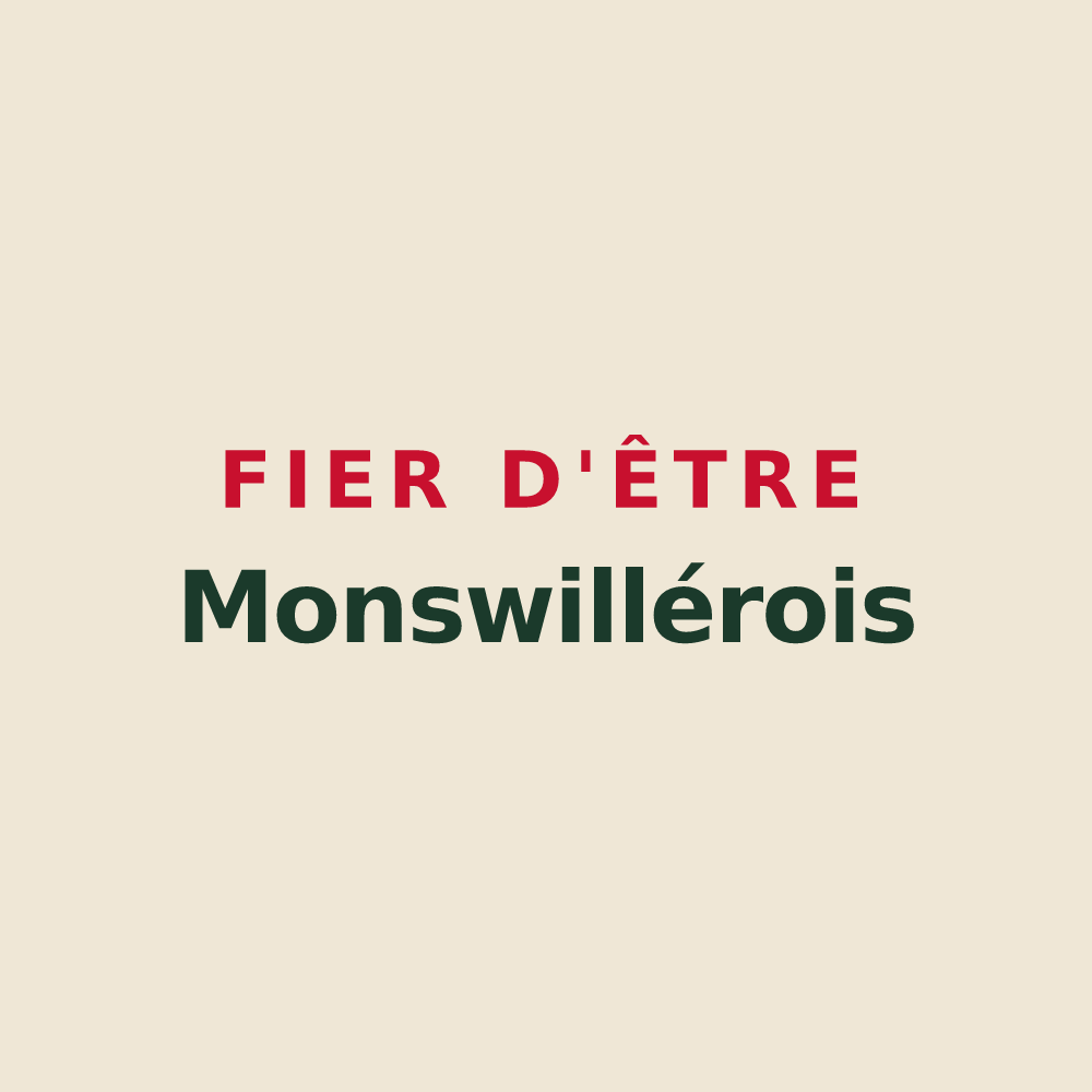 Tote bag « Fier d'être Monswillérois » — design pour Monswiller