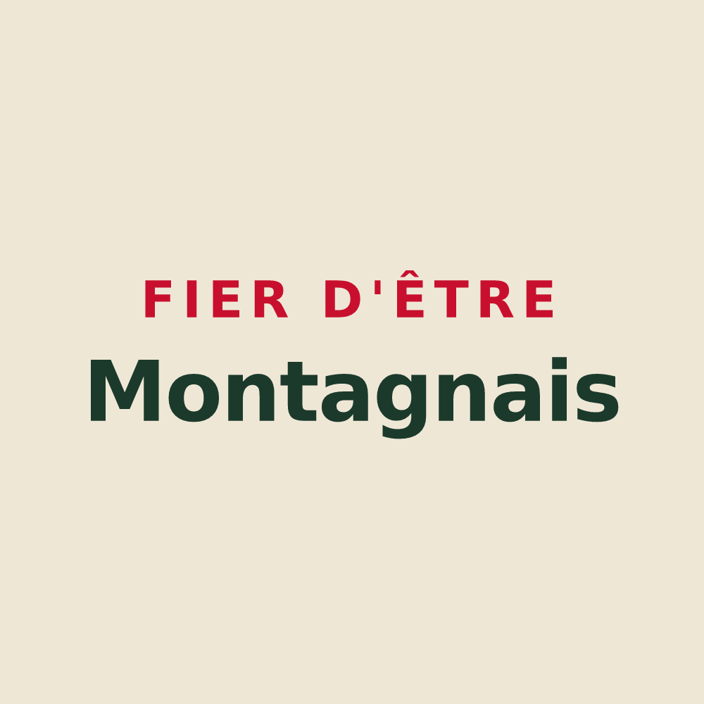 Tote bag « Fier d'être Montagnais » — design pour Montagne