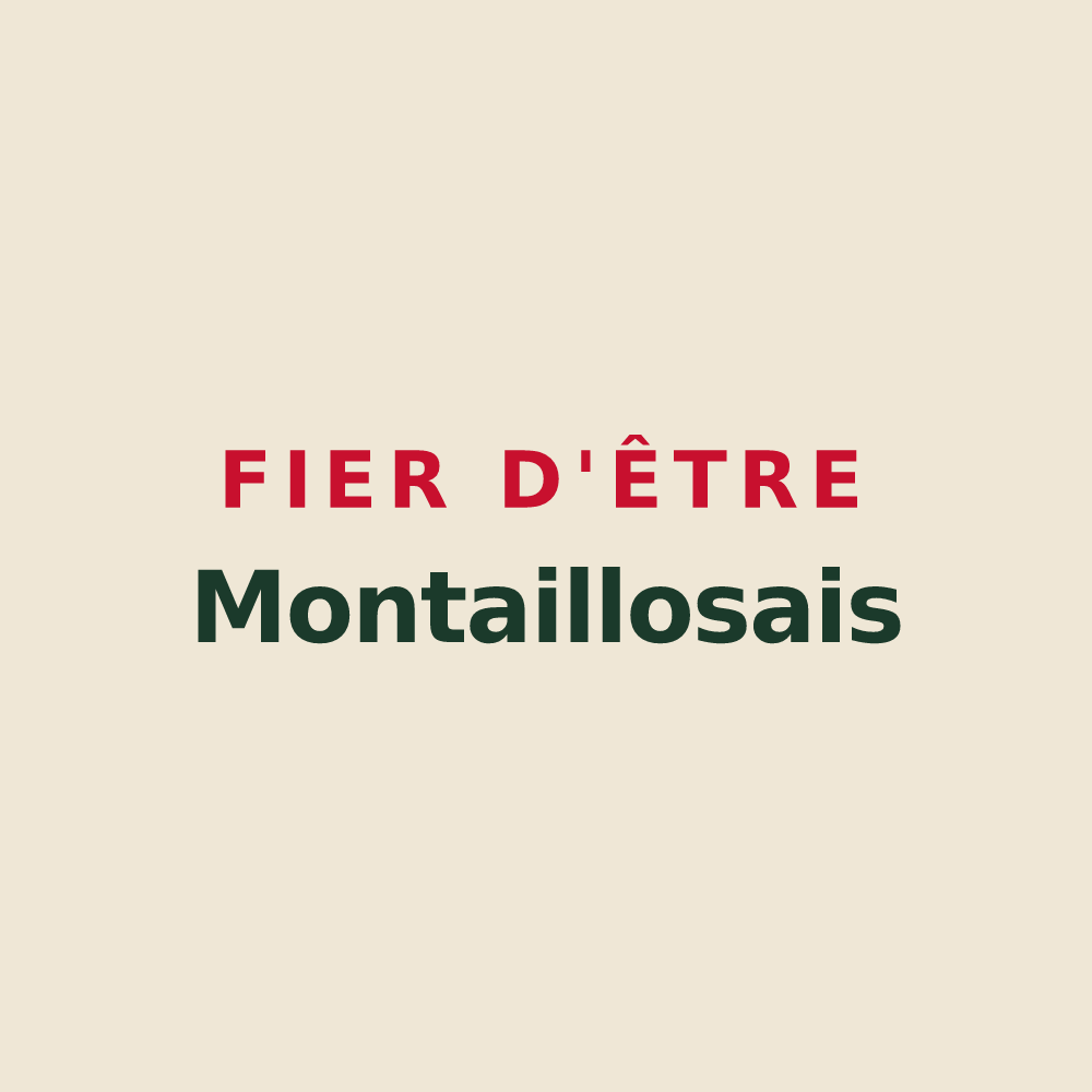 Tote bag « Fier d'être Montaillosais » — design pour Montailleur