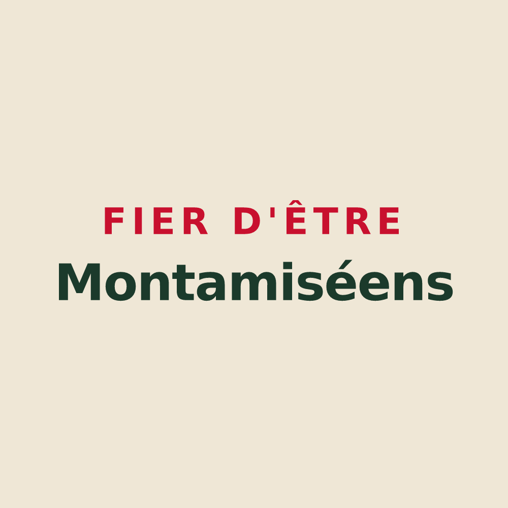 Tote bag « Fier d'être Montamiséens » — design pour Montamisé