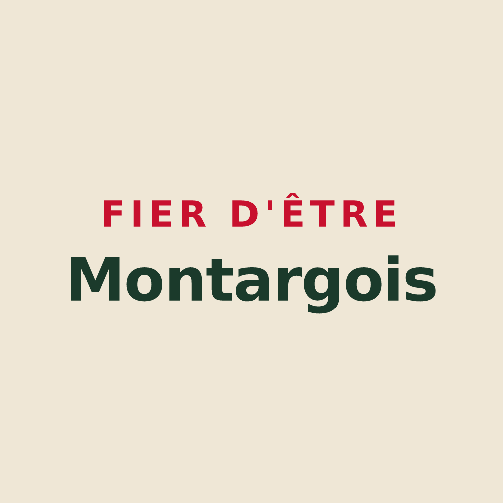 Tote bag « Fier d'être Montargois » — design pour Montargis