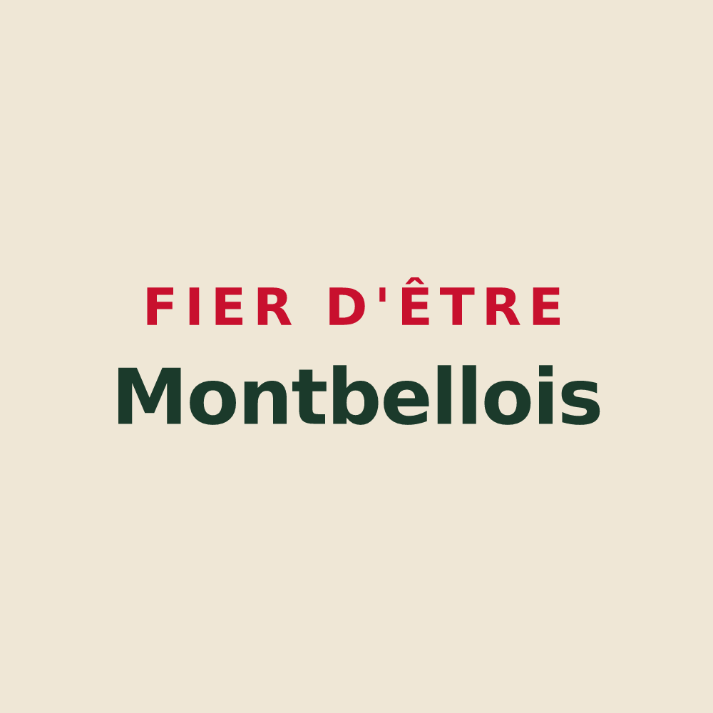 Tote bag « Fier d'être Montbellois » — design pour Montbel