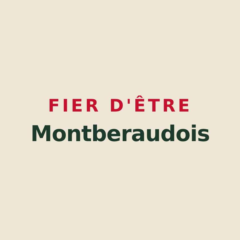 Tote bag « Fier d'être Montberaudois » — design pour Montberaud