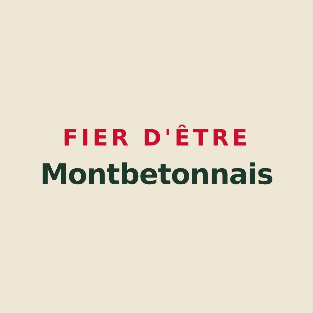 Tote bag « Fier d'être Montbetonnais » — design pour Montbeton