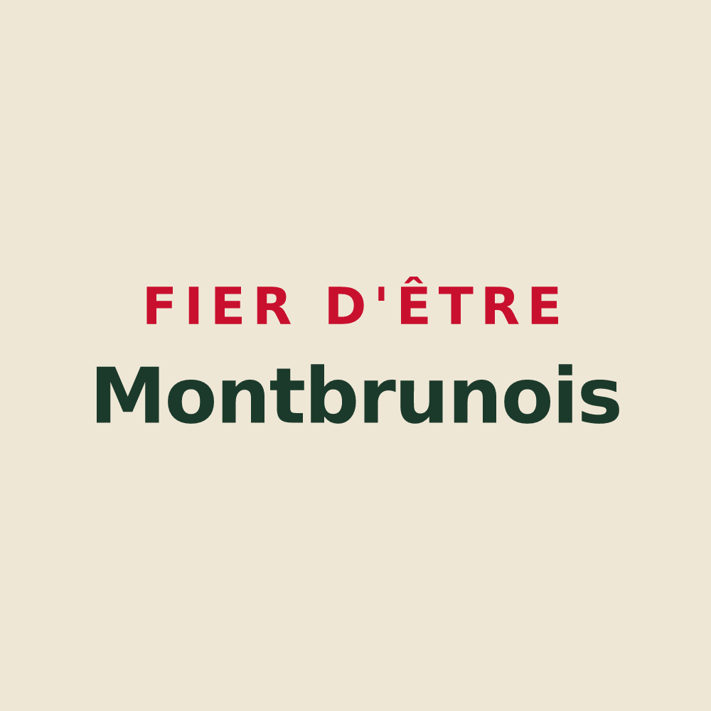 Tote bag « Fier d'être Montbrunois » — design pour Montbrun-Lauragais