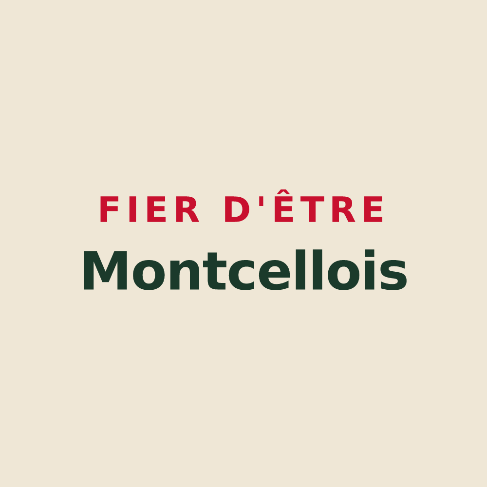 Tote bag « Fier d'être Montcellois » — design pour Montcel