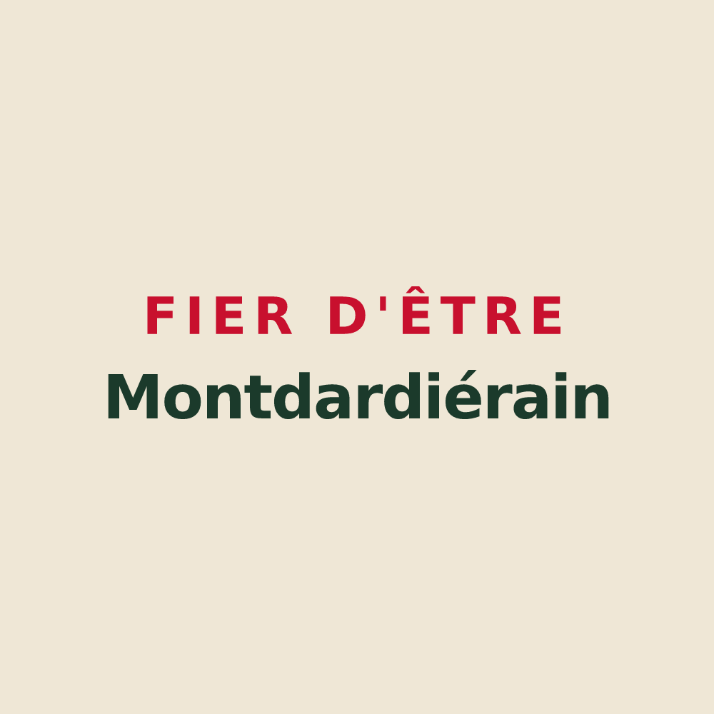 Tote bag « Fier d'être Montdardiérain » — design pour Montdardier