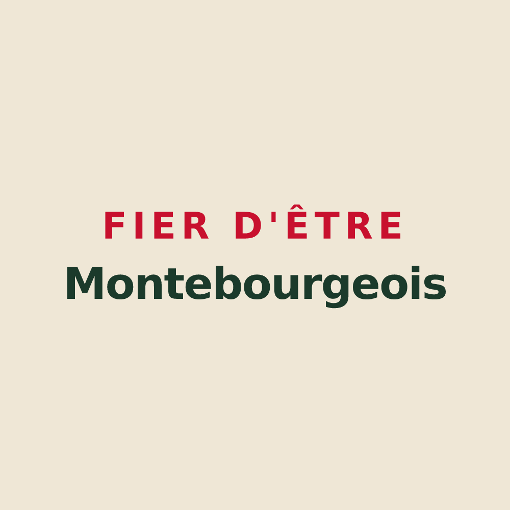Tote bag « Fier d'être Montebourgeois » — design pour Montebourg