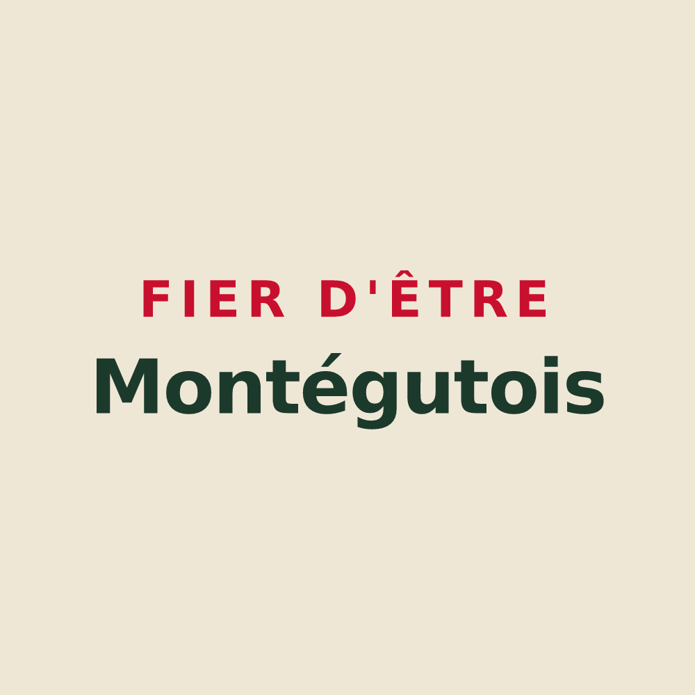 Tote bag « Fier d'être Montégutois » — design pour Montégut-Lauragais