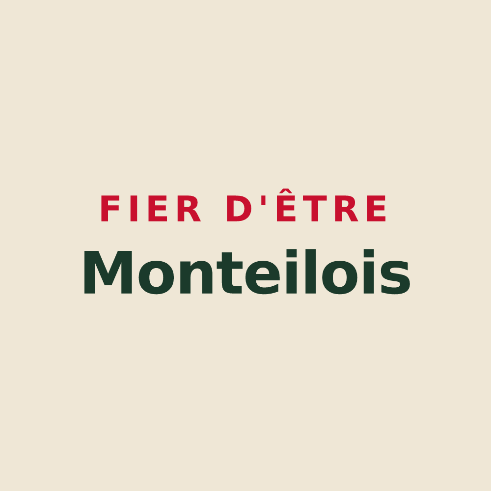 Tote bag « Fier d'être Monteilois » — design pour Monteils