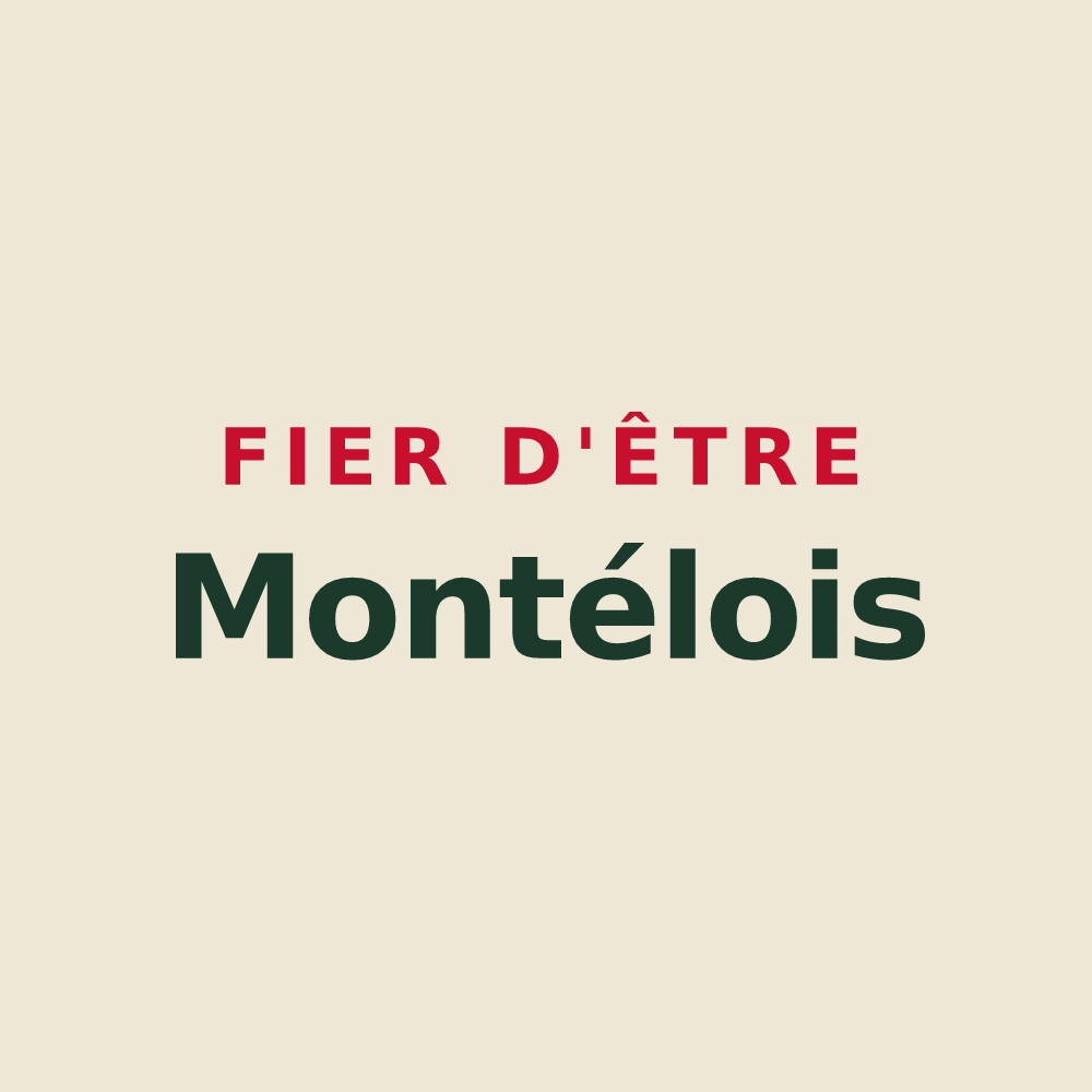 Tote bag « Fier d'être Montélois » — design pour Montels