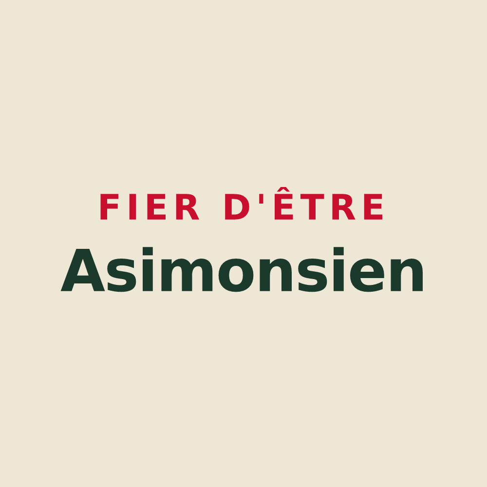 Tote bag « Fier d'être Asimonsien » — design pour Montézic