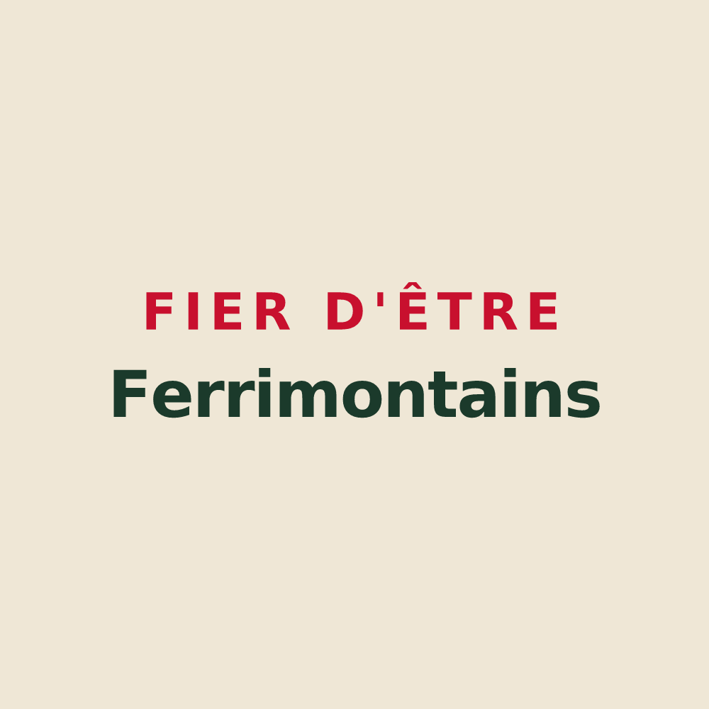 Tote bag « Fier d'être Ferrimontains » — design pour Montferrier