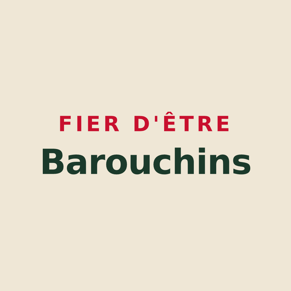 Tote bag « Fier d'être Barouchins » — design pour Montholier