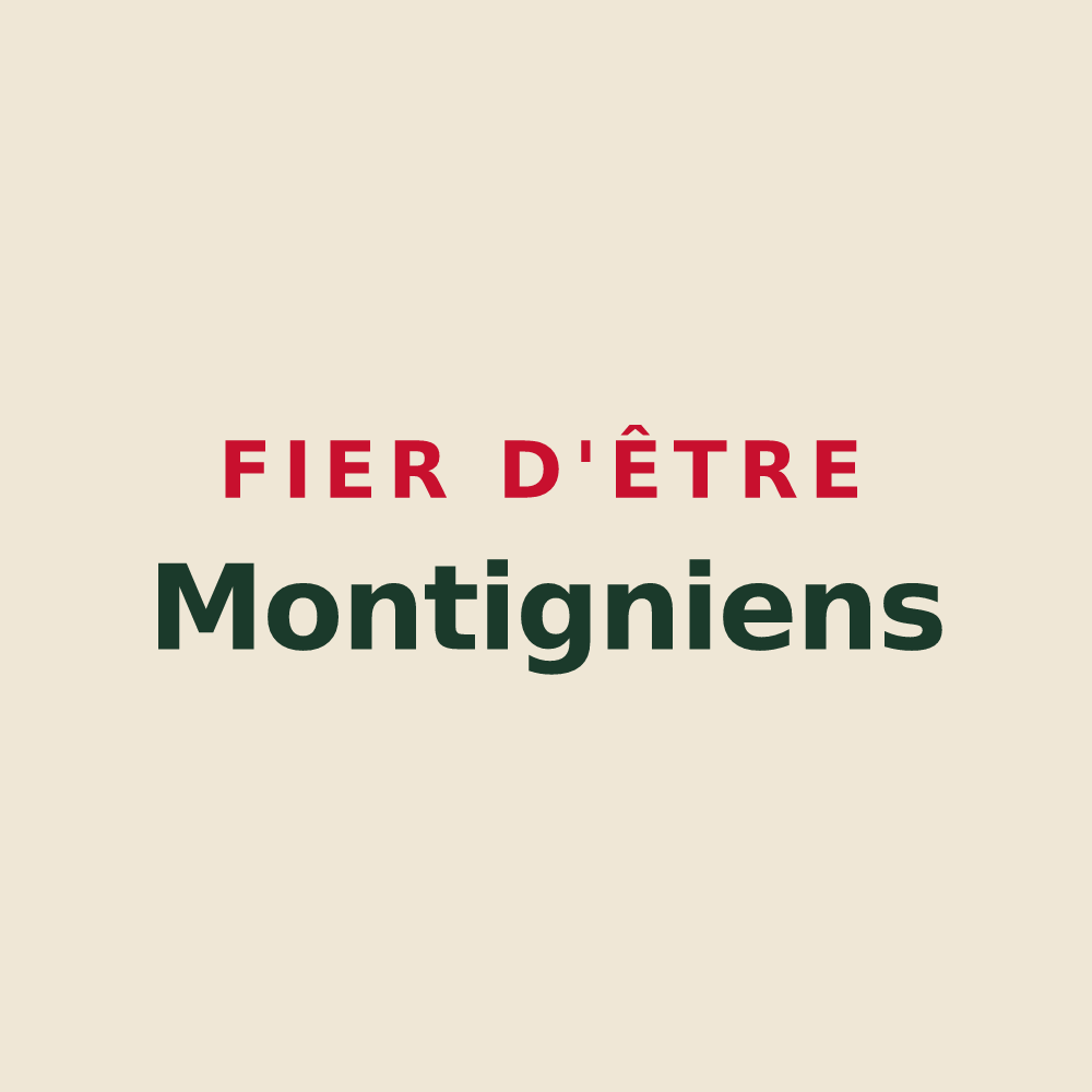 Tote bag « Fier d'être Montigniens » — design pour Montigny-lès-Metz