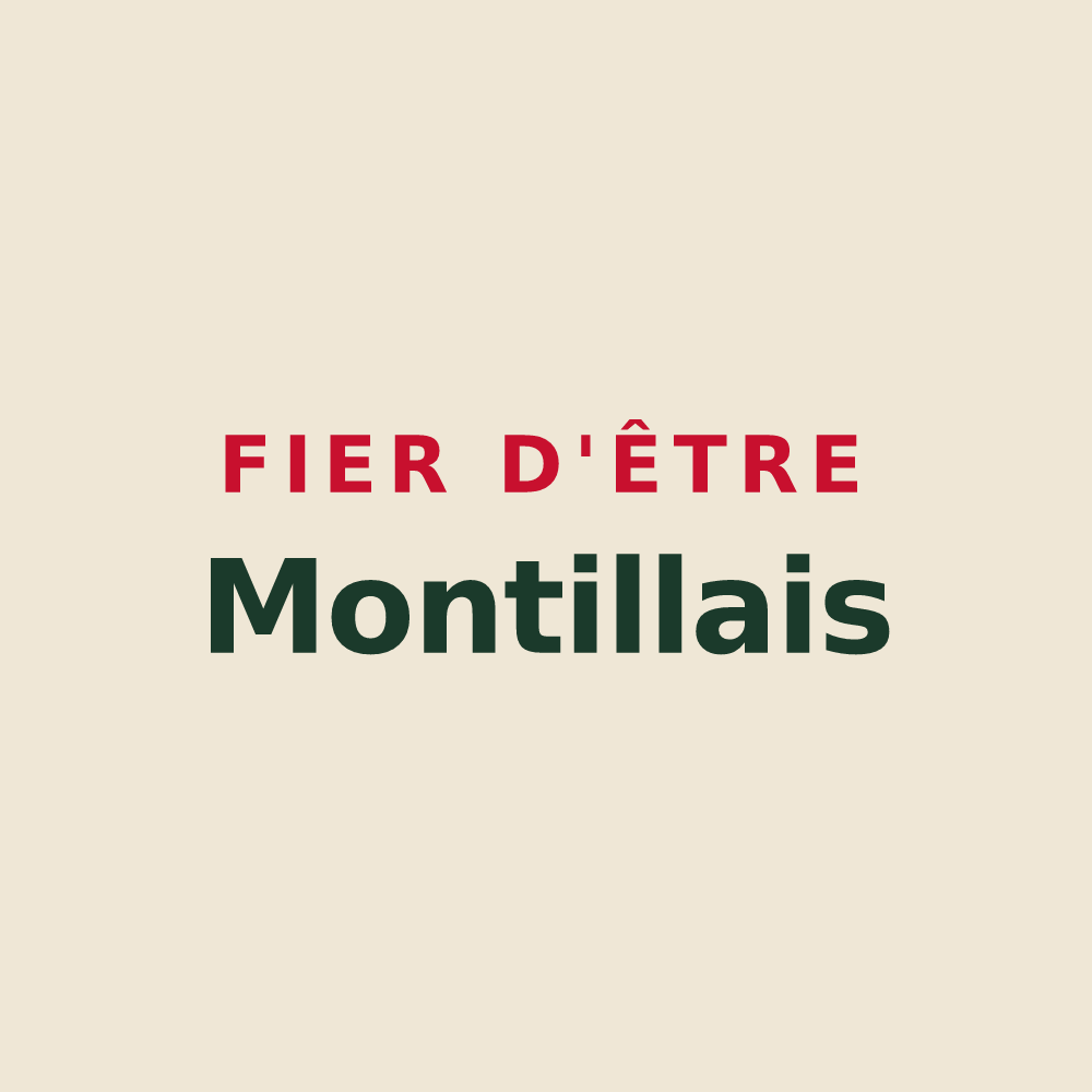 Tote bag « Fier d'être Montillais » — design pour Montilly-sur-Noireau