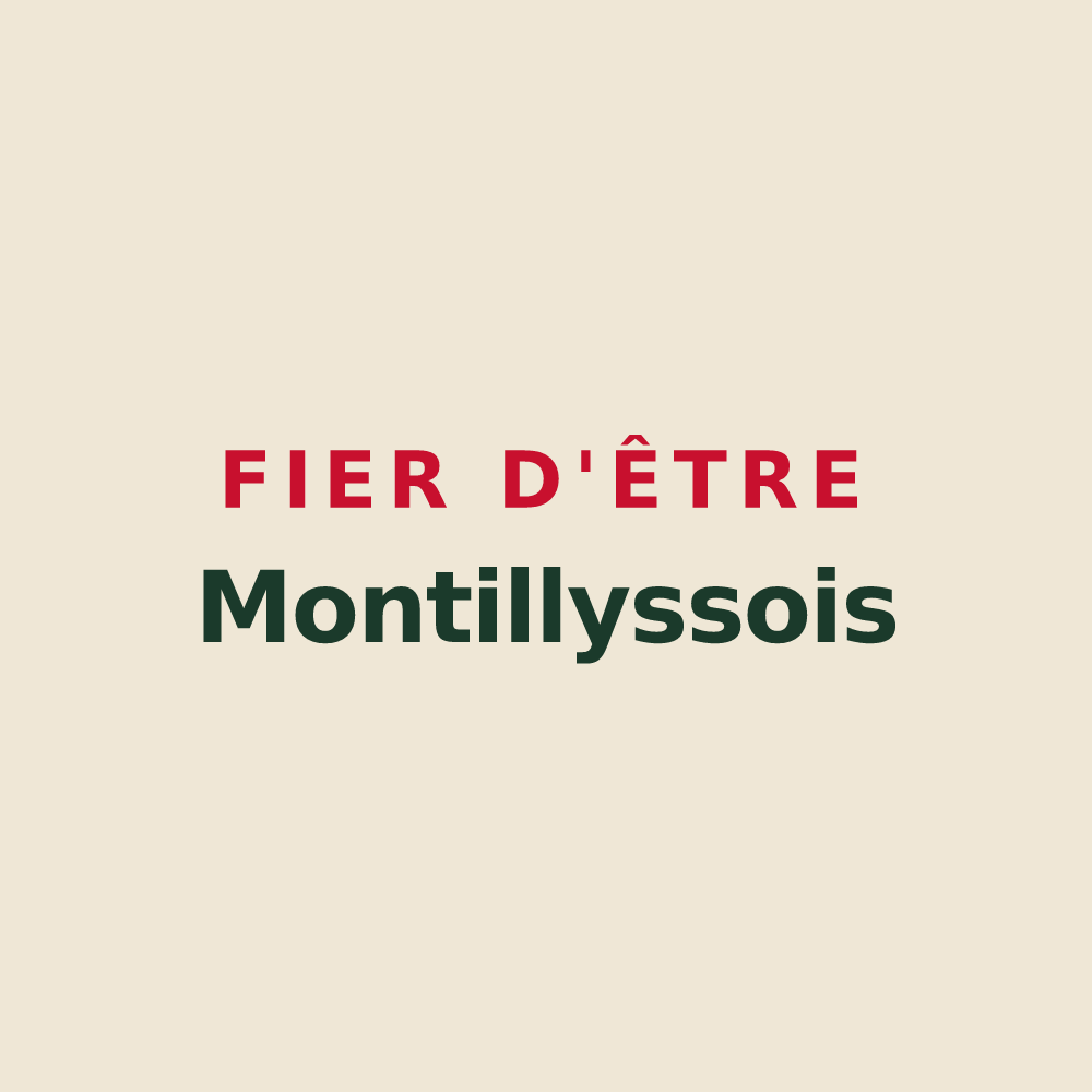 Tote bag « Fier d'être Montillyssois » — design pour Montilly