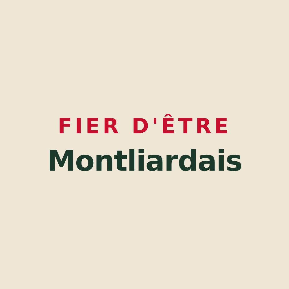 Tote bag « Fier d'être Montliardais » — design pour Montliard