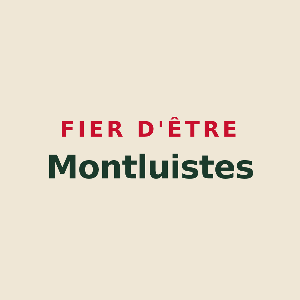 Tote bag « Fier d'être Montluistes » — design pour Montluel