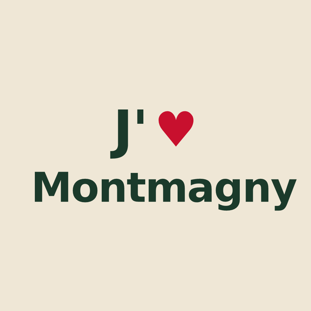 Tote bag personnalisé Montmagny — design J'aime Montmagny