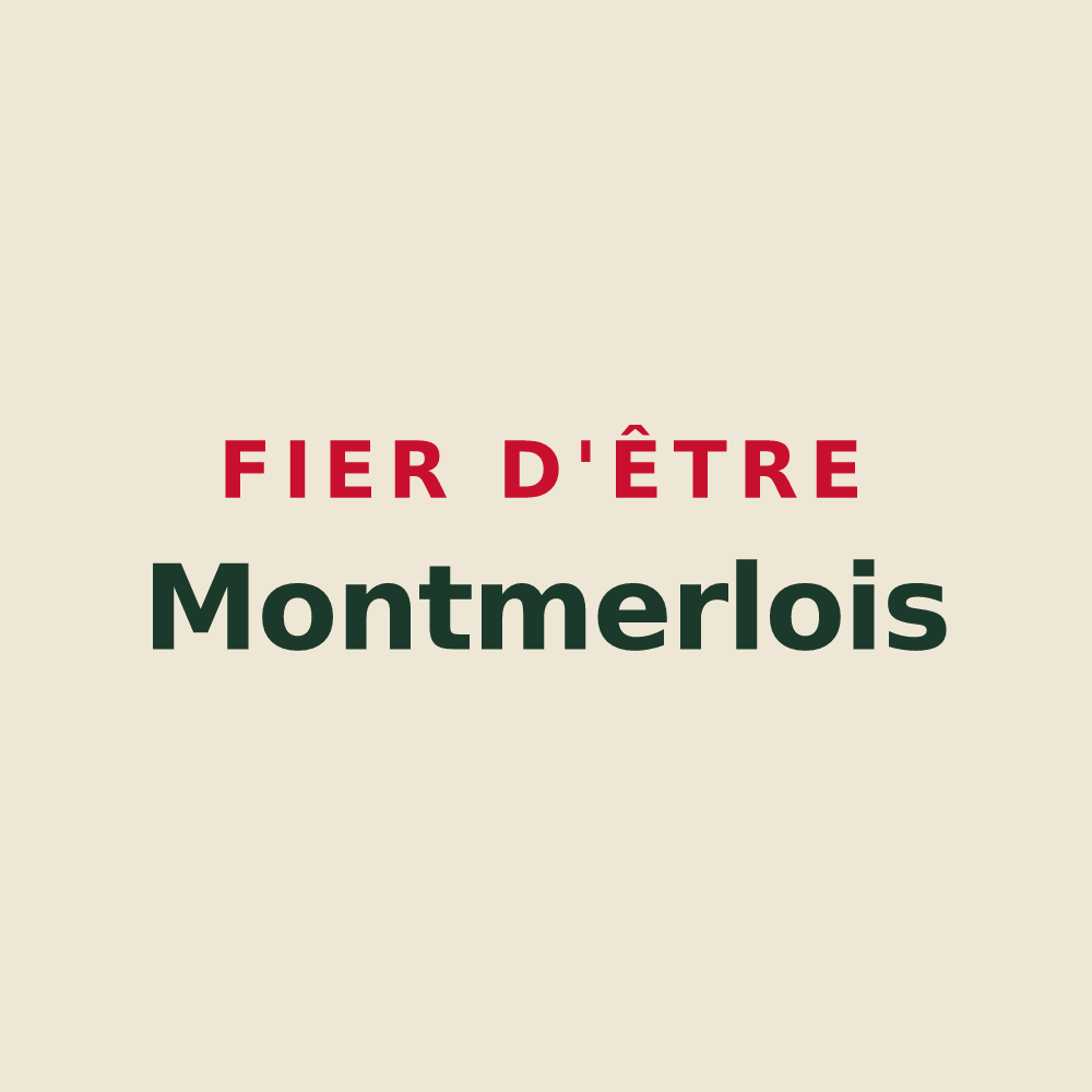 Tote bag « Fier d'être Montmerlois » — design pour Montmerle-sur-Saône
