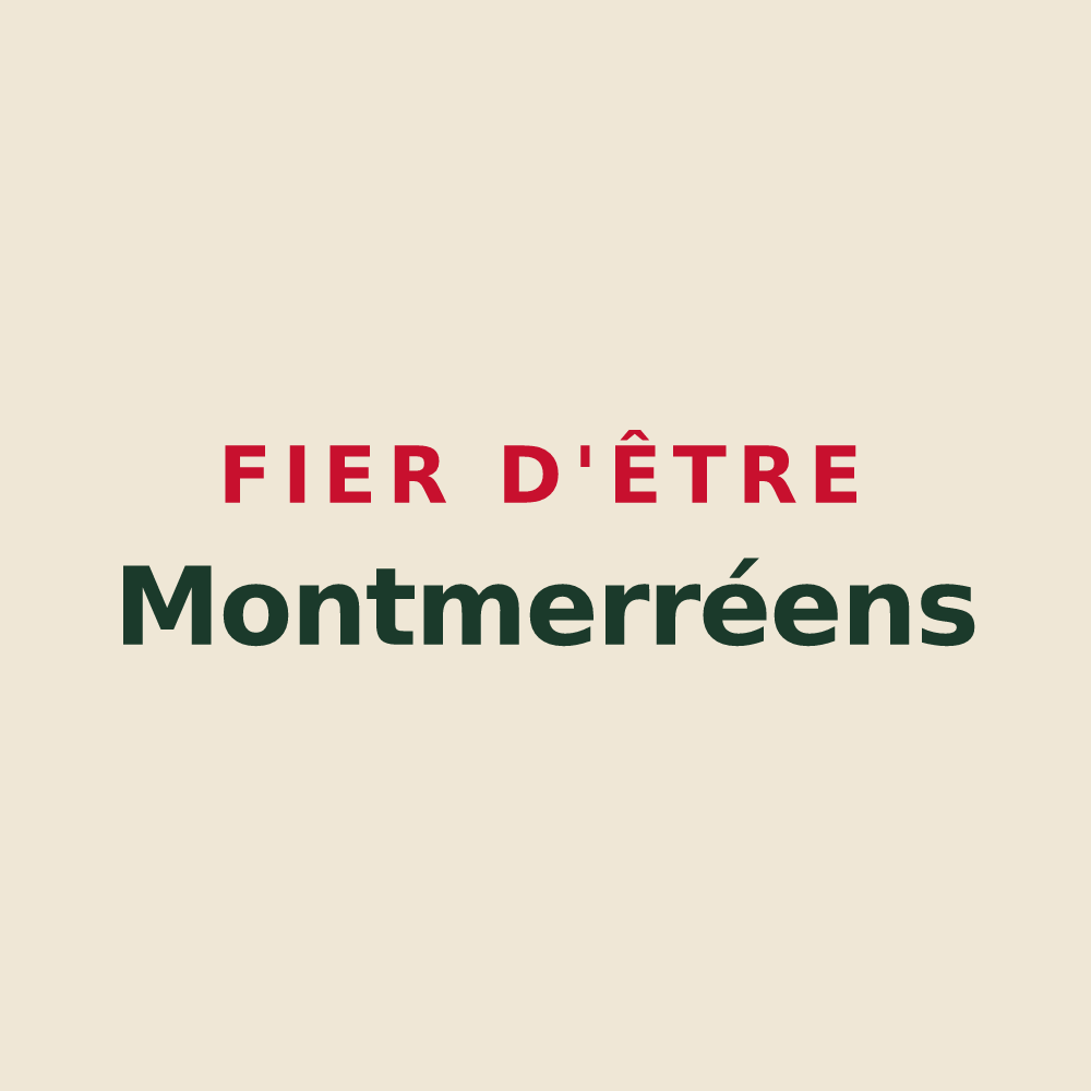 Tote bag « Fier d'être Montmerréens » — design pour Montmerrei