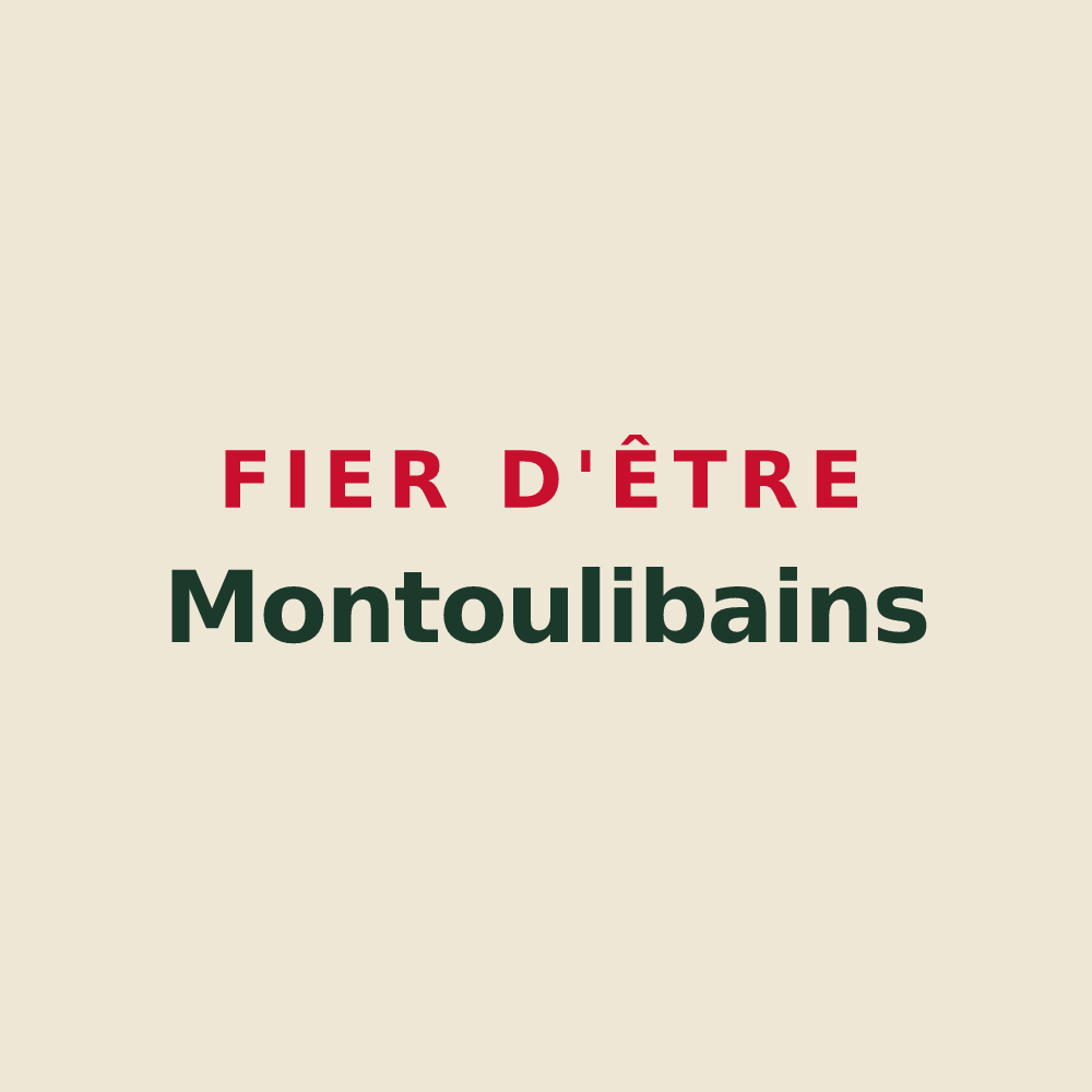 Tote bag « Fier d'être Montoulibains » — design pour Montoulieu