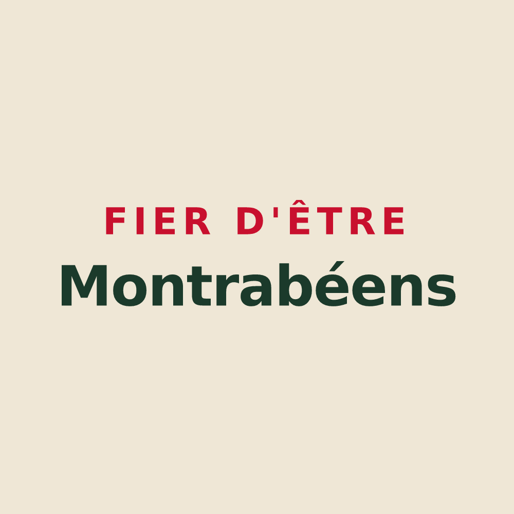 Tote bag « Fier d'être Montrabéens » — design pour Montrabé