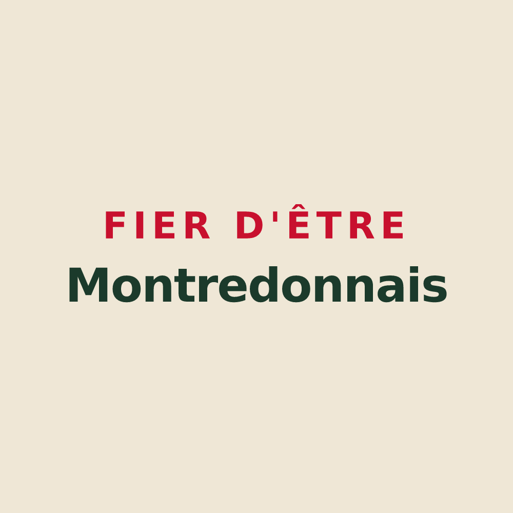 Tote bag « Fier d'être Montredonnais » — design pour Montredon-des-Corbières