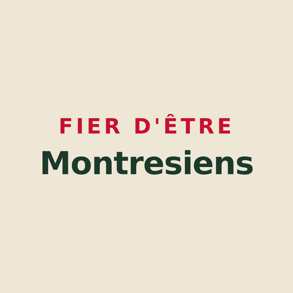 Tote bag « Fier d'être Montresiens » — design pour Montreux