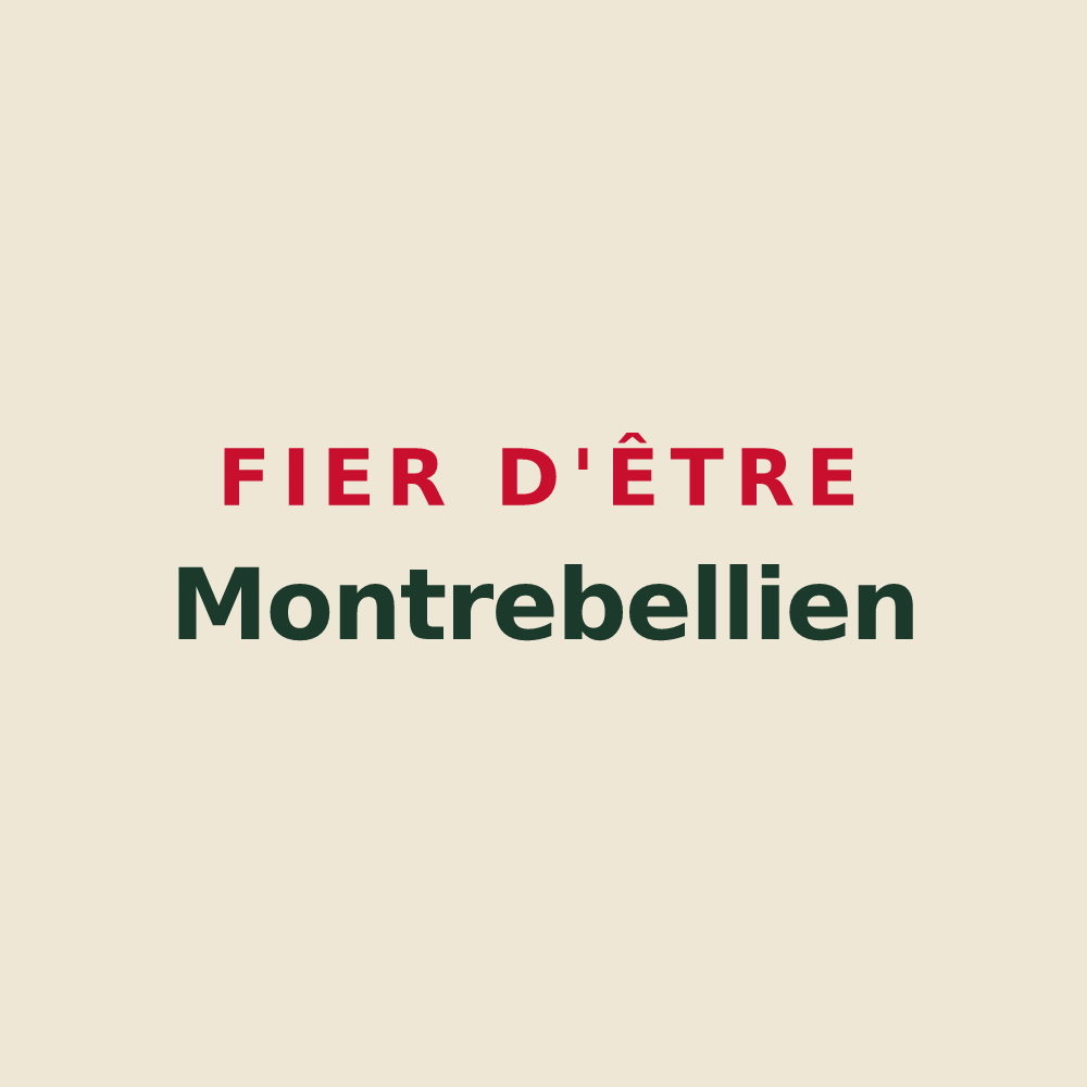 Tote bag « Fier d'être Montrebellien » — design pour Montrevault-sur-Èvre