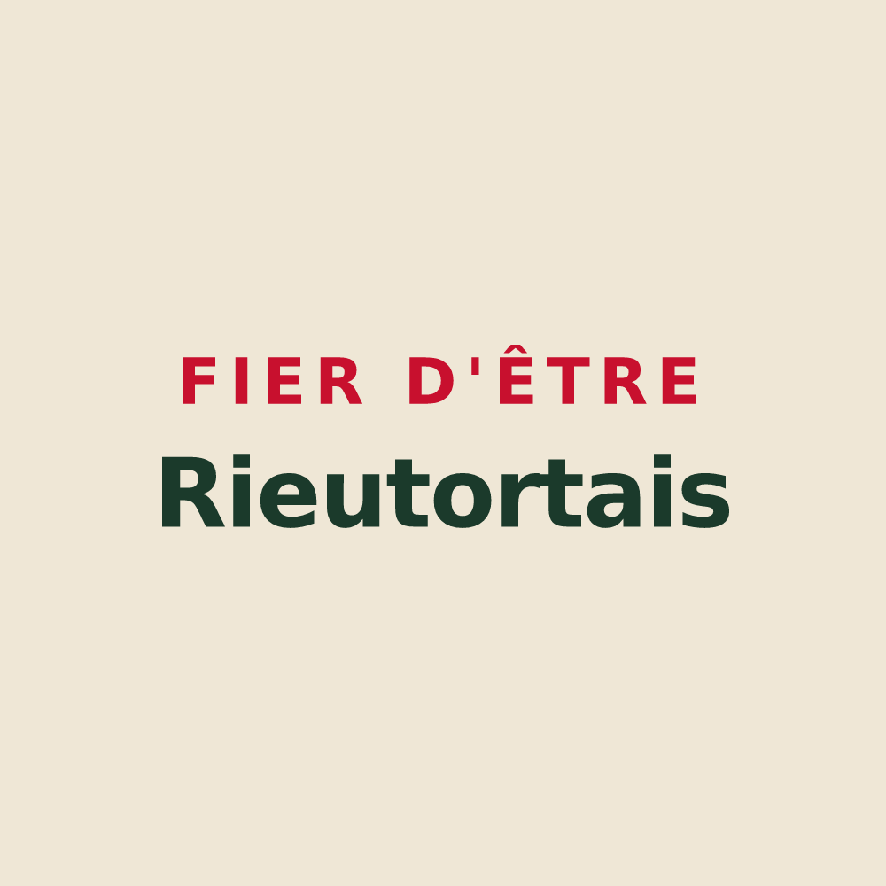 Tote bag « Fier d'être Rieutortais » — design pour Monts-de-Randon