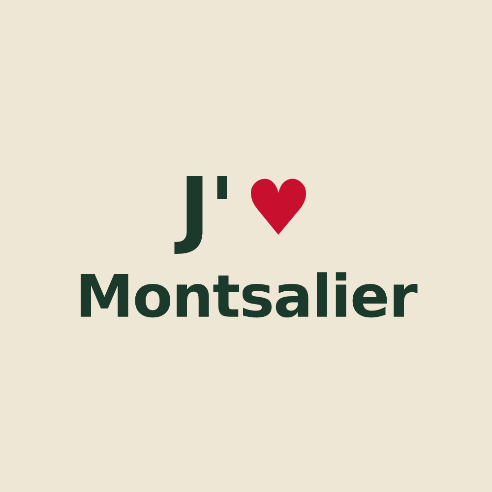 Tote bag personnalisé Montsalier — design J'aime Montsalier