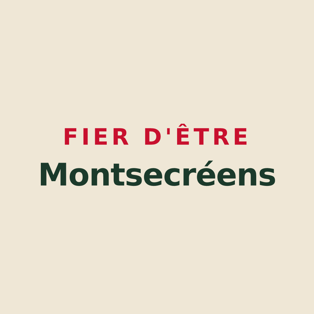Tote bag « Fier d'être Montsecréens » — design pour Montsecret-Clairefougère