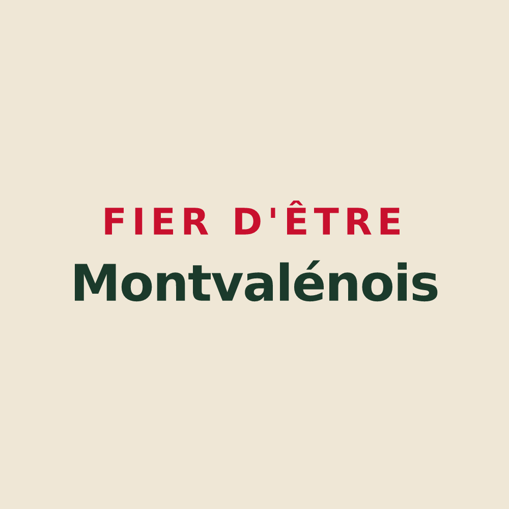 Tote bag « Fier d'être Montvalénois » — design pour Montvalen