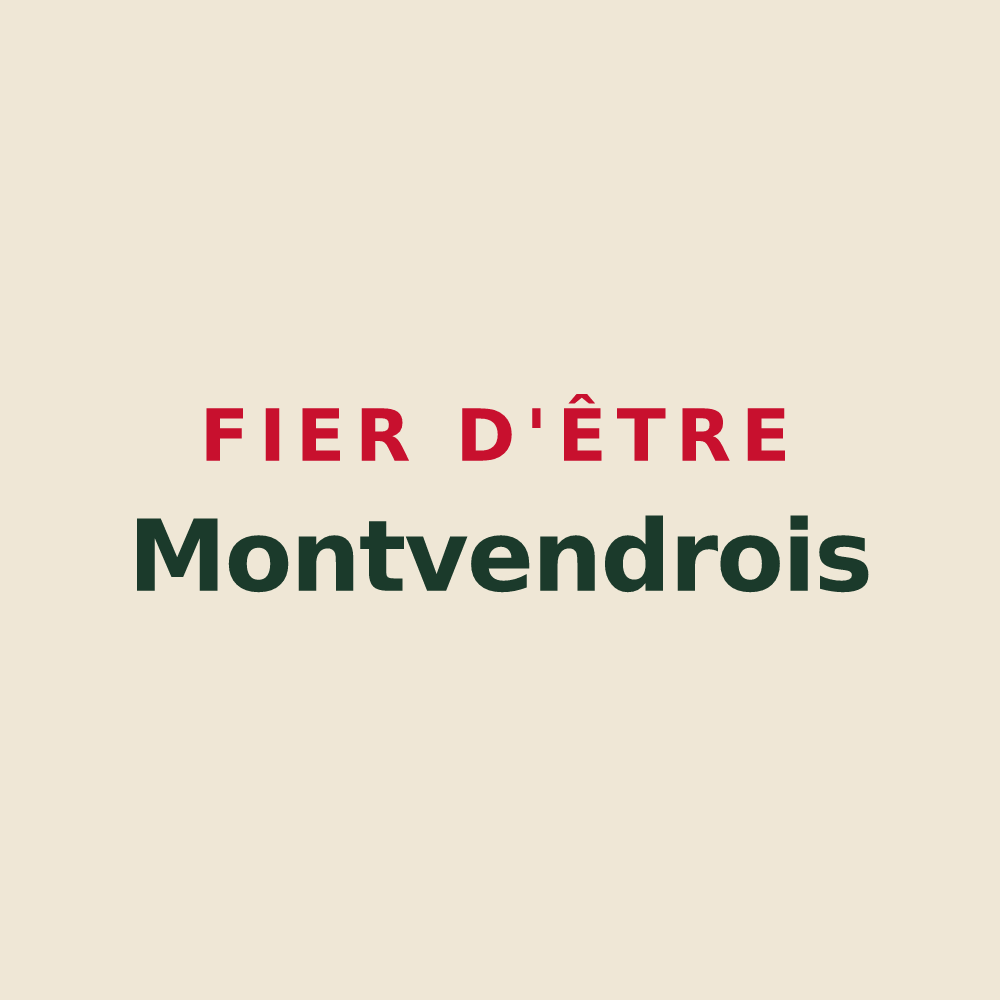 Tote bag « Fier d'être Montvendrois » — design pour Montvendre