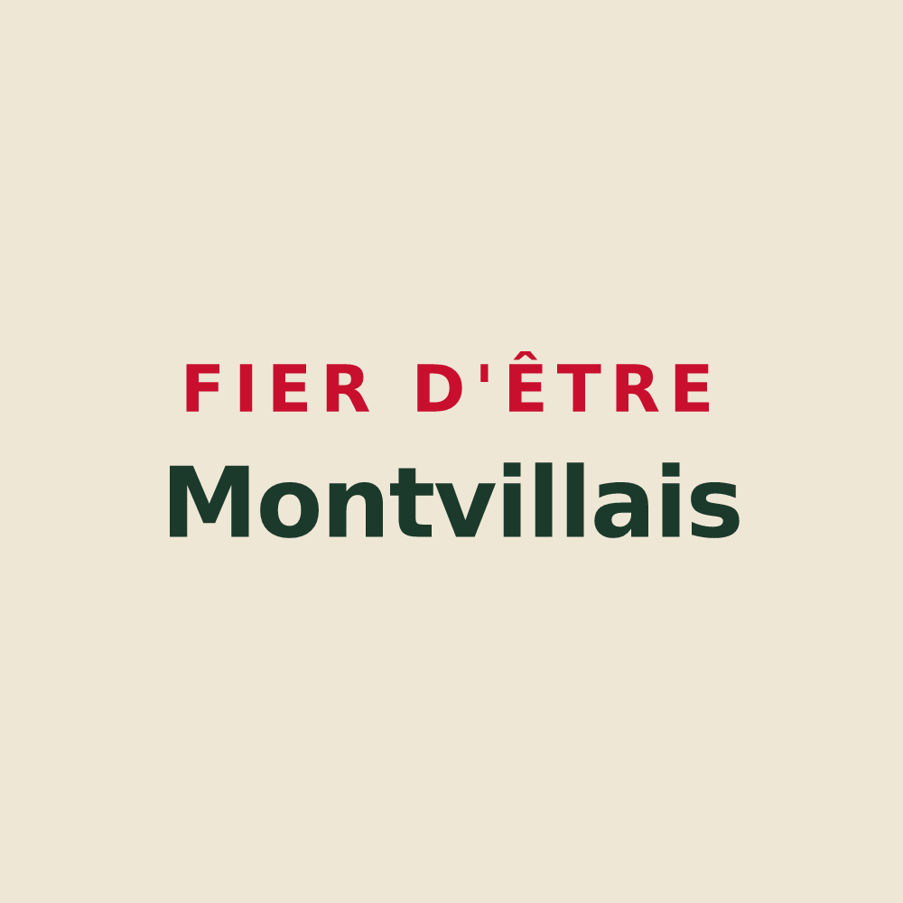 Tote bag « Fier d'être Montvillais » — design pour Montville