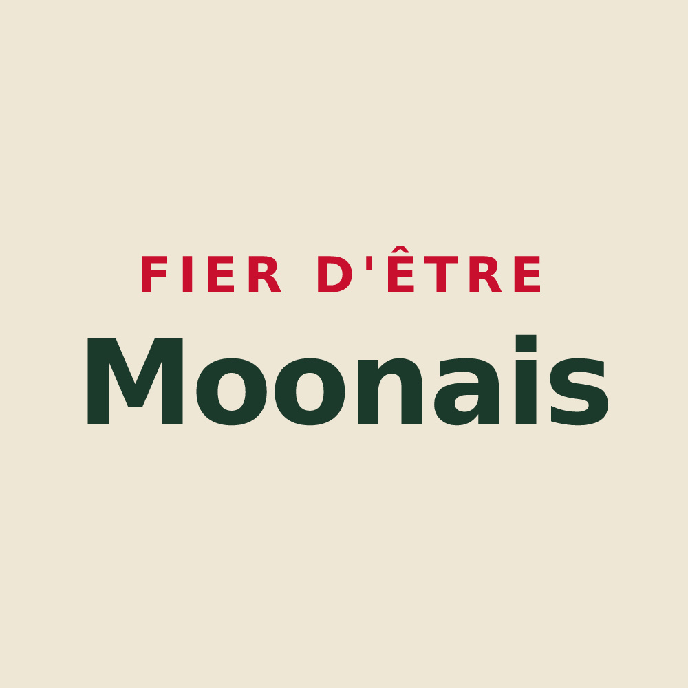 Tote bag « Fier d'être Moonais » — design pour Moon-sur-Elle