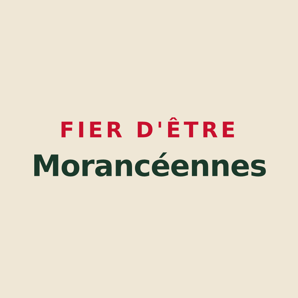 Tote bag « Fier d'être Morancéennes » — design pour Morancez