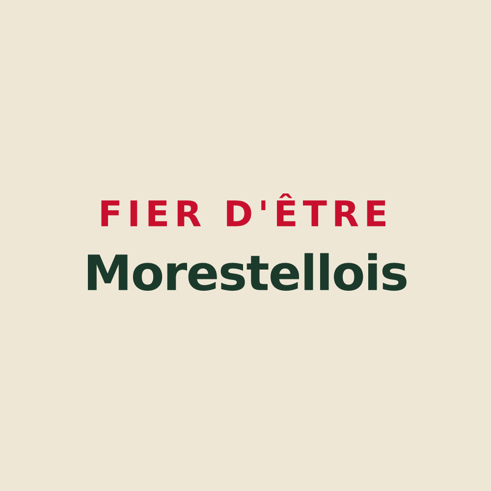Tote bag « Fier d'être Morestellois » — design pour Morestel