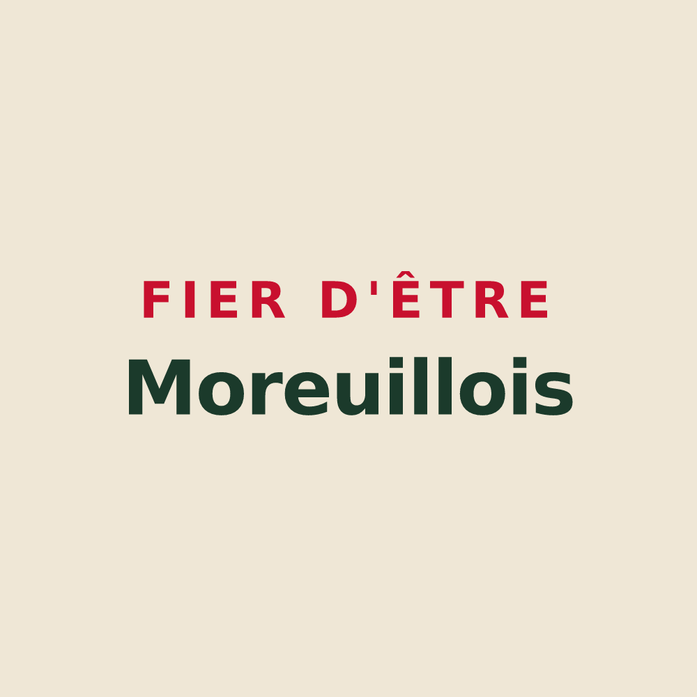 Tote bag « Fier d'être Moreuillois » — design pour Moreuil