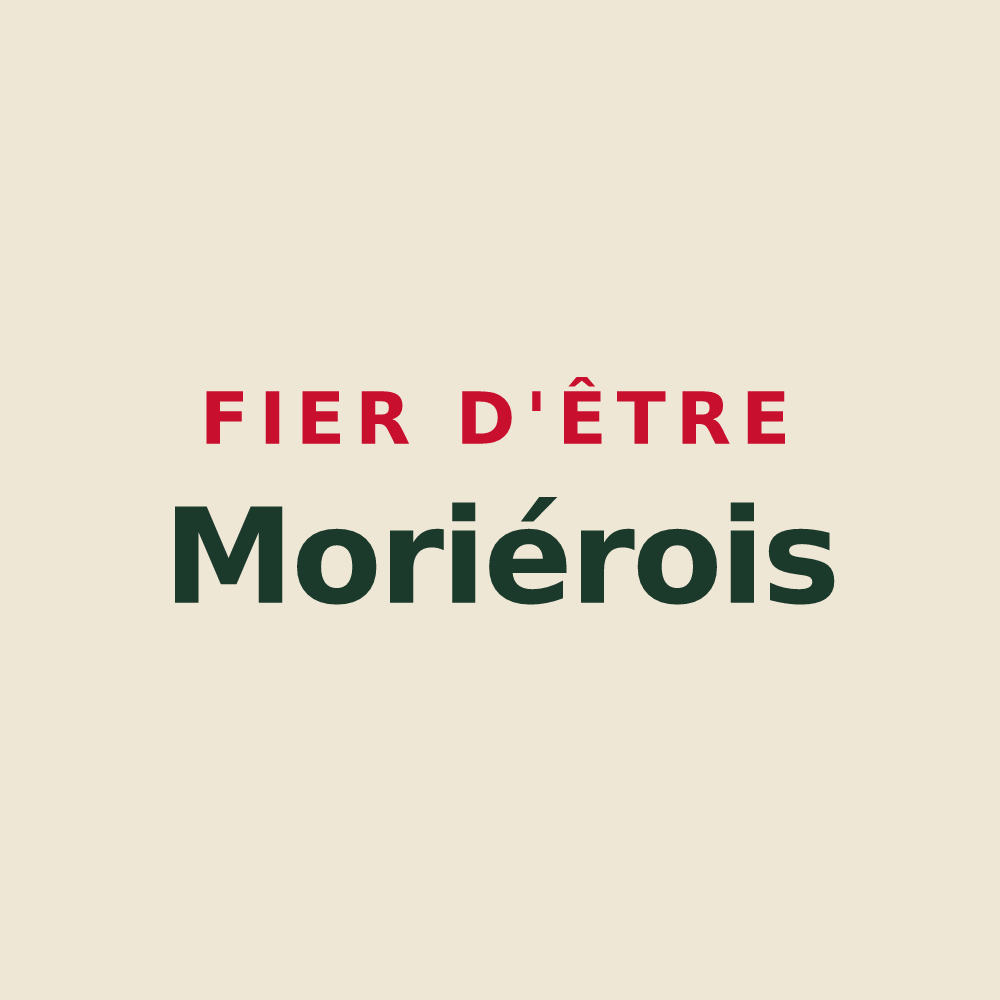 Tote bag « Fier d'être Moriérois » — design pour Morières-lès-Avignon