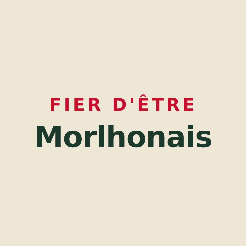 Tote bag « Fier d'être Morlhonais » — design pour Morlhon-le-Haut