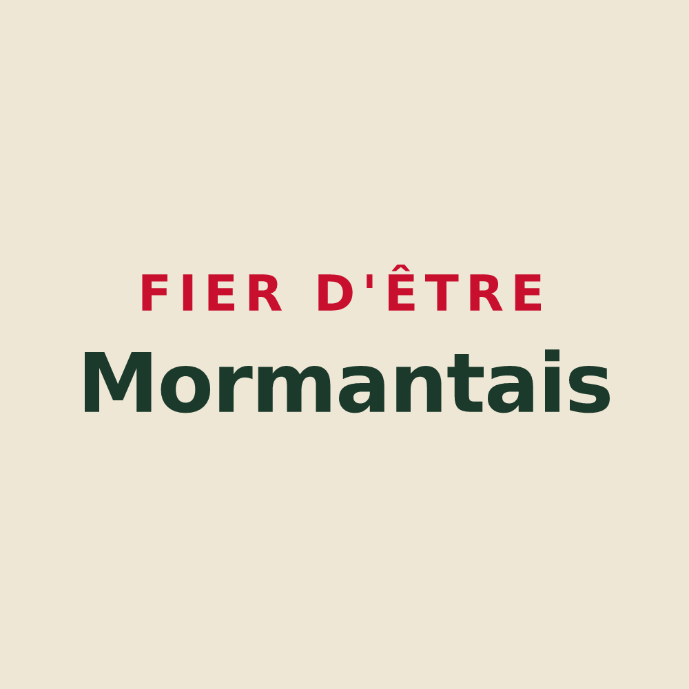 Tote bag « Fier d'être Mormantais » — design pour Mormant