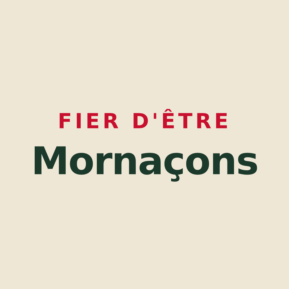 Tote bag « Fier d'être Mornaçons » — design pour Mornac-sur-Seudre