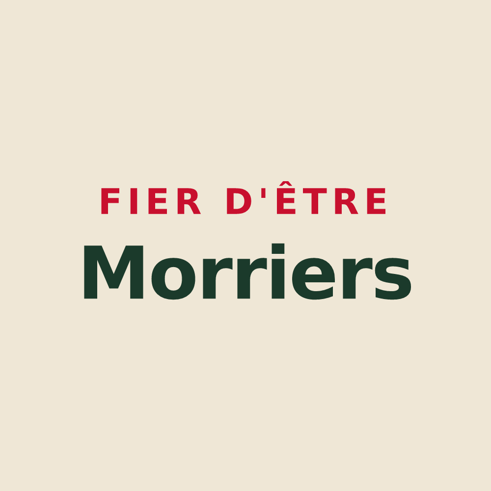 Tote bag « Fier d'être Morriers » — design pour Morre