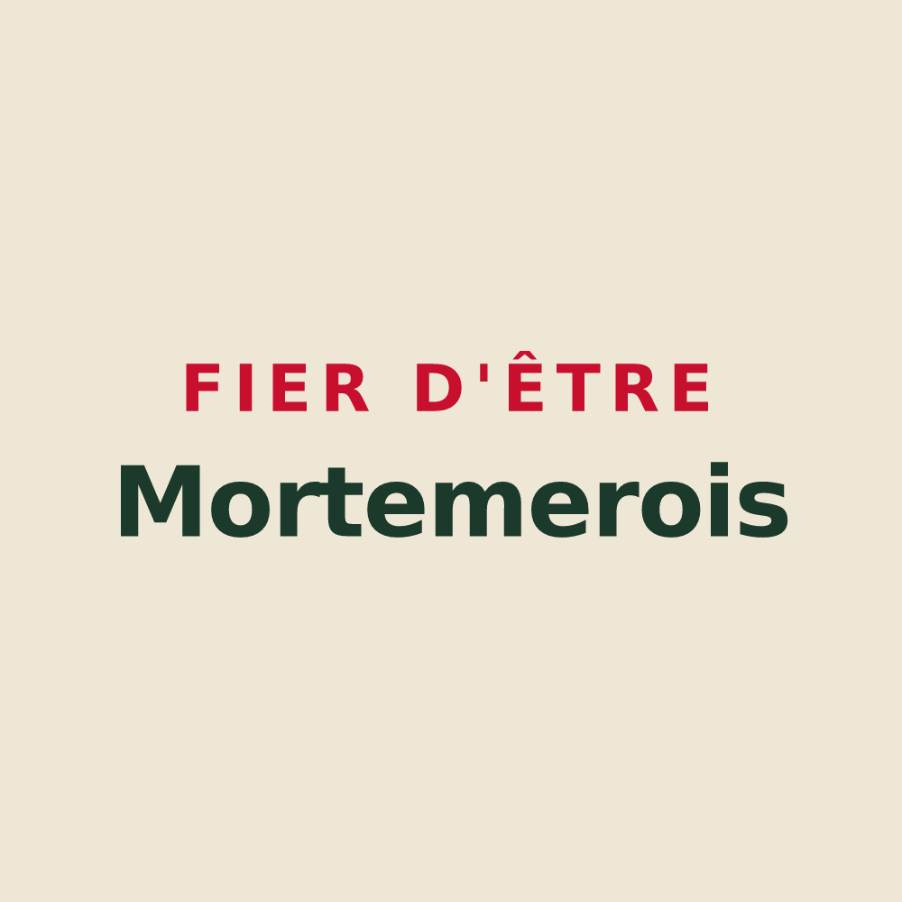 Tote bag « Fier d'être Mortemerois » — design pour Mortemer
