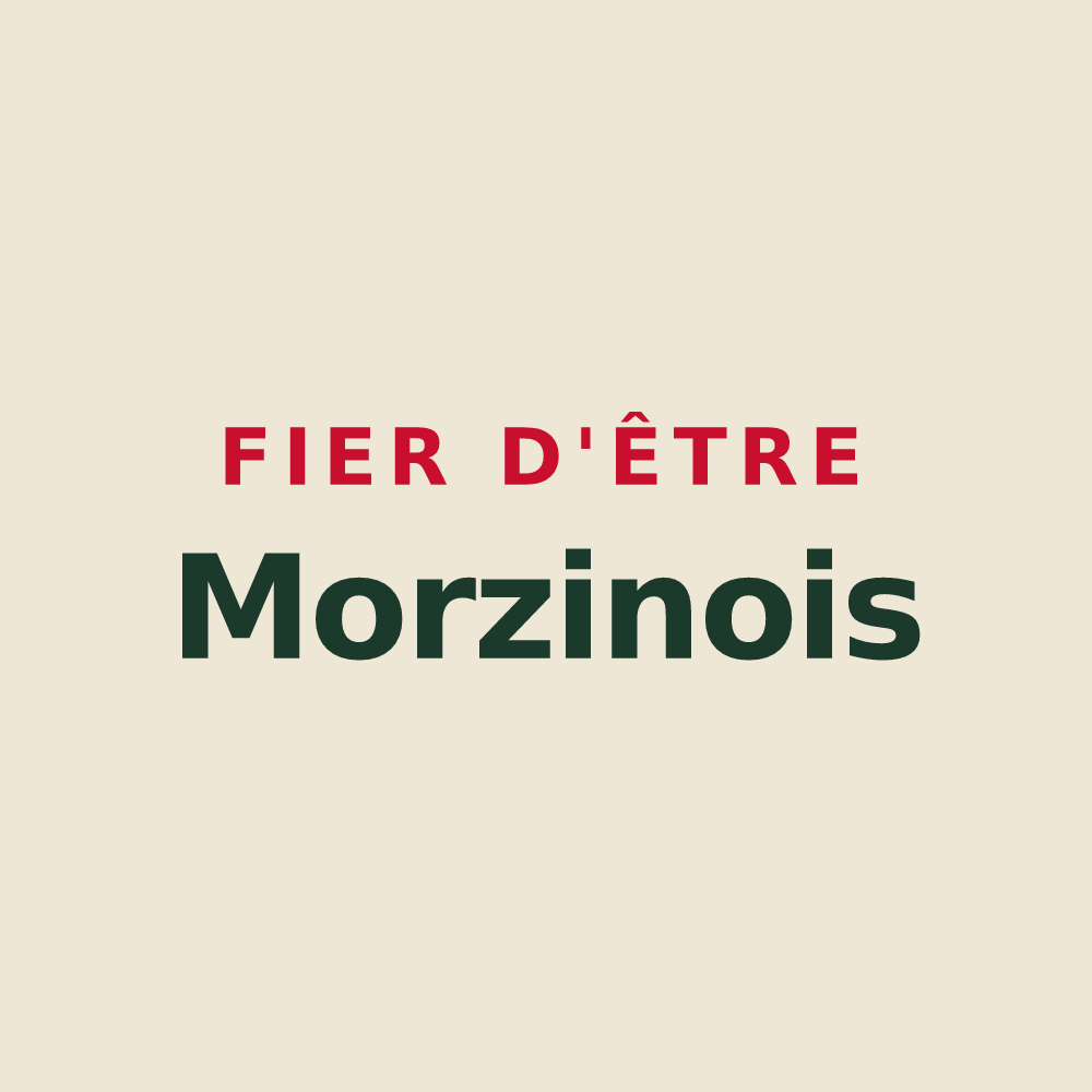 Tote bag « Fier d'être Morzinois » — design pour Morzine